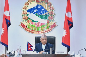 नेपाल–भारतबीचको फाइनल खेल हेर्न प्रधानमन्त्री रंगशाला जाने