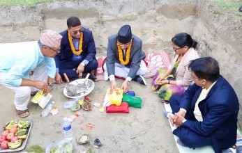 भरतपुर महानगरमा ‘सिग्नेचर ब्रिज’को शिलान्याश, पूर्वपश्चिम राजमार्गको सवारी चाप घट्ने