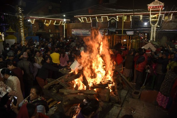 चन्द्रबिनायक जात्रामा जगाइयो धुनी, महानगर प्रमुखले गरे अवलोकन