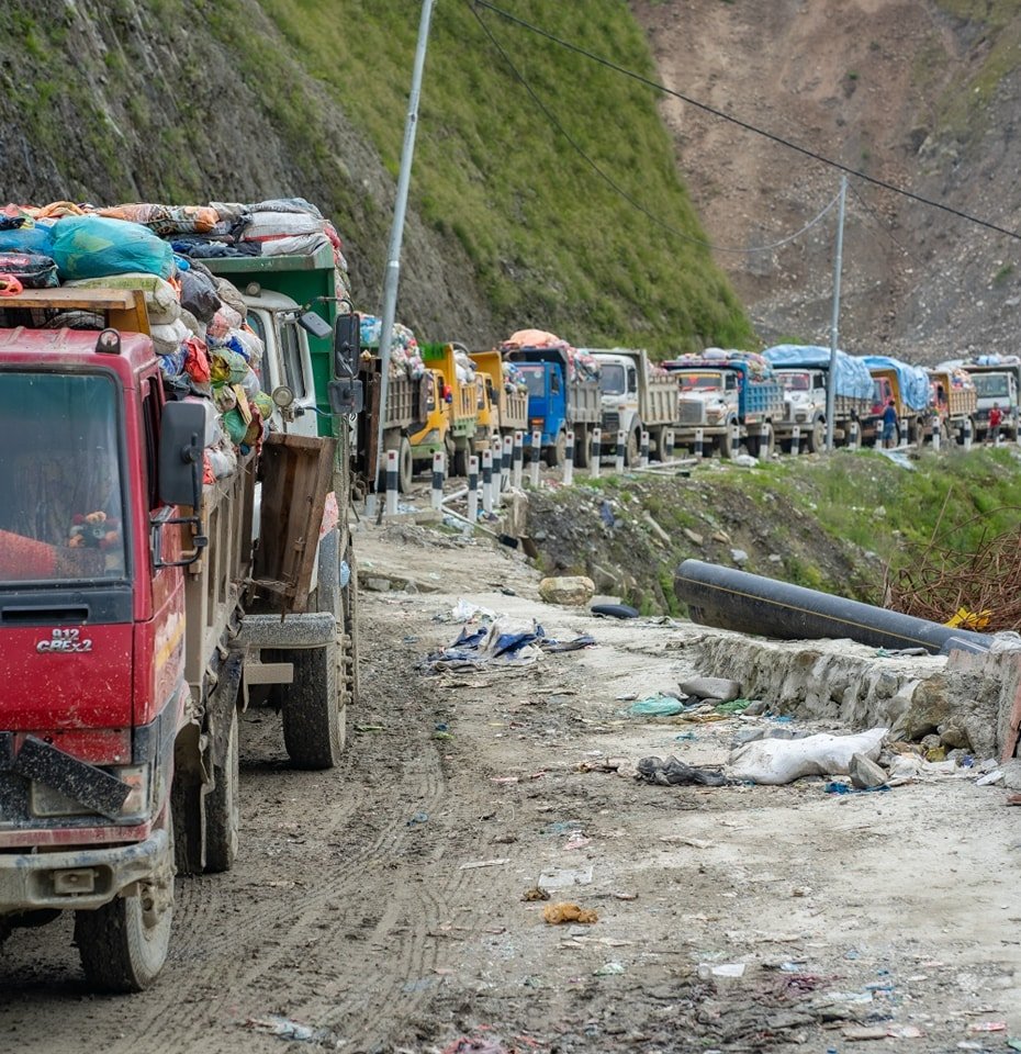 बञ्चरेडाँडामा फोहोर फाल्न जनप्रतिनिधिकै अवरोध 